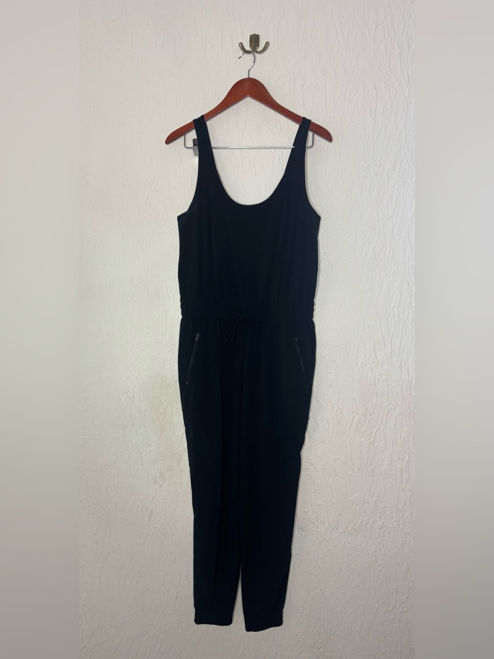Athleta Black Tank Jumpsuit Size Medium